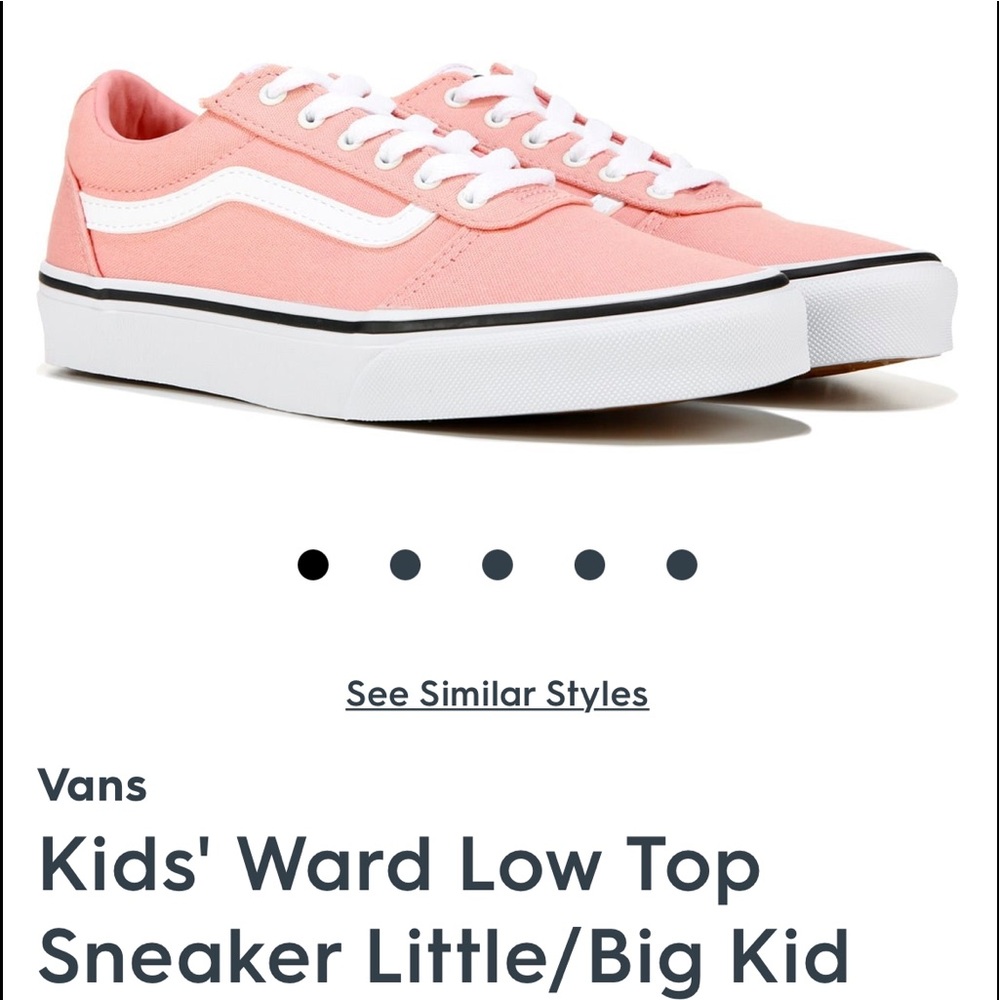 Van’s Kids' Ward Low Top Sneaker